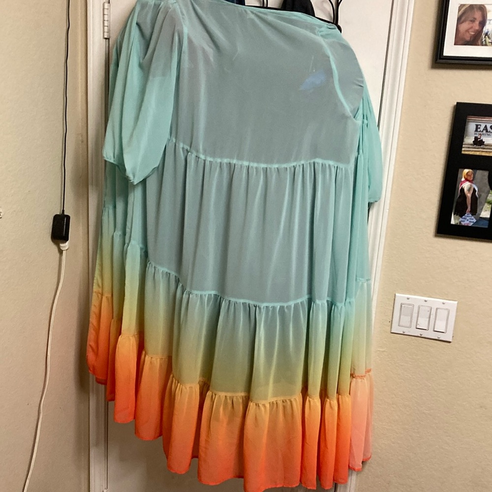 Colorful Gradient kimono